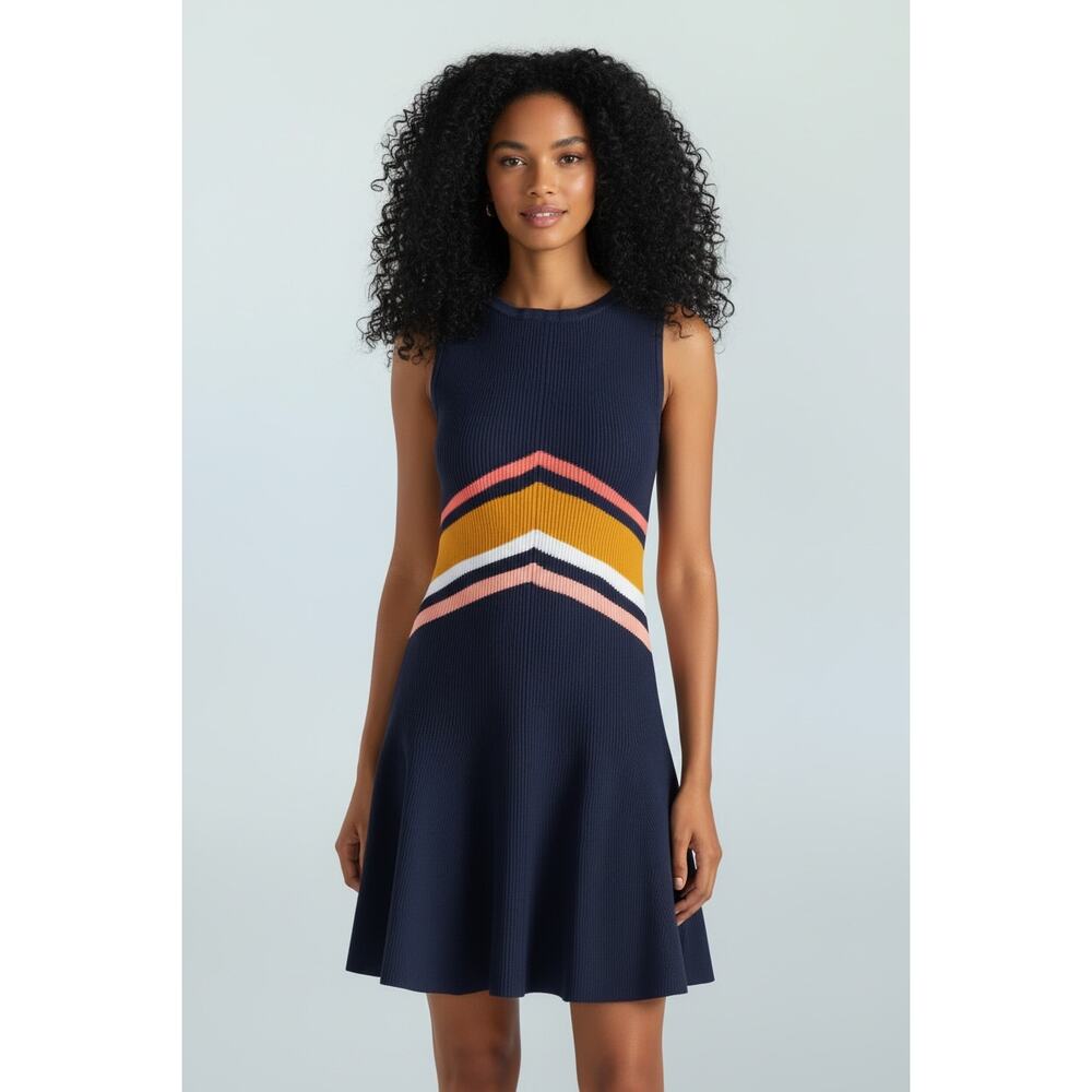 Shoshanna Lyla Sleeveless Rib Dress